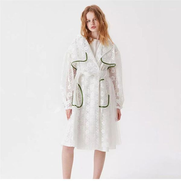 women's trench coats 2021 sun protection clothing spring summer white lace embroidery fairy vacation ladies over-the-knee windbreaker c, Tan;black
women's trench coats 2021 sun protection clothing spring summer white lace embroidery fairy vacation ladies over-the-knee windbreaker c, Tan;black