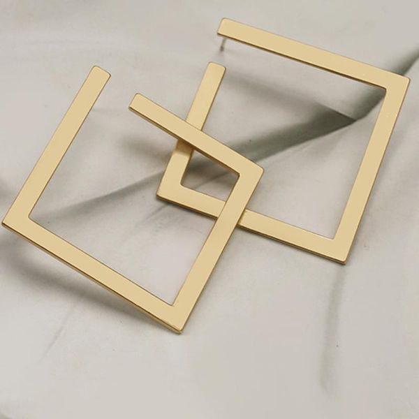 hoop & huggie fashion personality circle earrings, Golden;silver 
hoop & huggie fashion personality circle earrings, Golden;silver