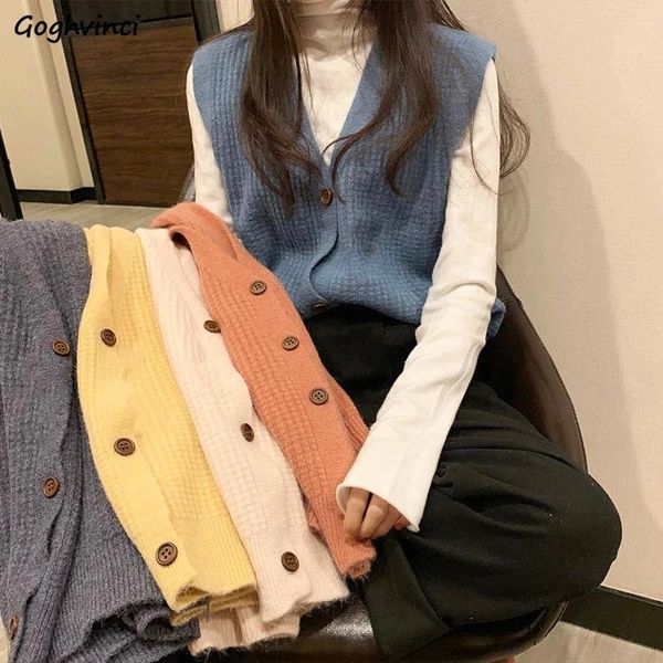 women's vests knitted sweater vest women v-neck multi-color simple all-match korean loose fashion leisure basic open-stitch female eleg, Black;white
women's vests knitted sweater vest women v-neck multi-color simple all-match korean loose fashion leisure basic open-stitch female eleg, Black;white