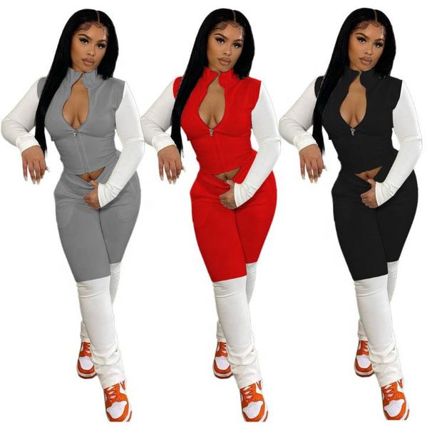 women's tracksuits 2021 arrival women yoga two piece set sports wearing 2 sets soft stretchy material, Gray
women's tracksuits 2021 arrival women yoga two piece set sports wearing 2 sets soft stretchy material, Gray