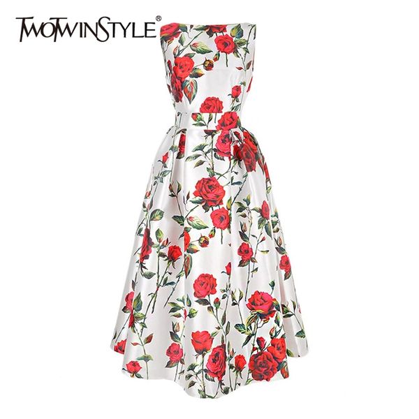 hit color summer dress for women o neck sleeveless high waist print floral dresses female fashion clothing 210520, Black;gray
hit color summer dress for women o neck sleeveless high waist print floral dresses female fashion clothing 210520, Black;gray