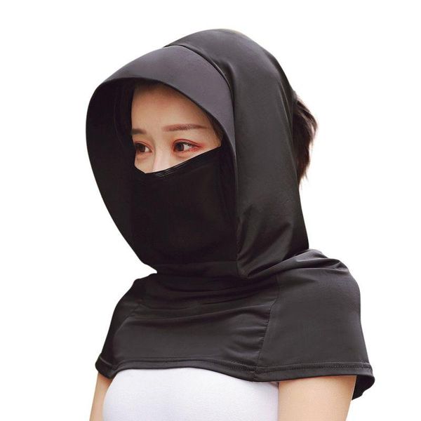 women's summer uv-protection baseball cap fishing caps simple cycling sun-resistant sun hat shawl set & masks, Black
women's summer uv-protection baseball cap fishing caps simple cycling sun-resistant sun hat shawl set & masks, Black
