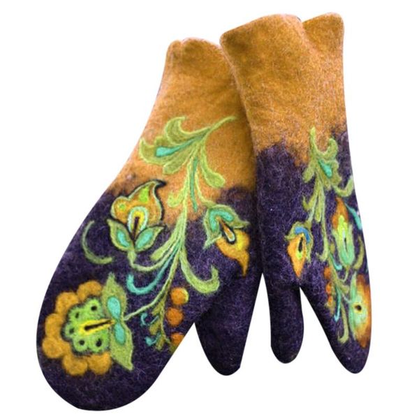 five fingers gloves christmas gift women winter fashion embroidery flowers mittens fea889, Blue;gray
five fingers gloves christmas gift women winter fashion embroidery flowers mittens fea889, Blue;gray