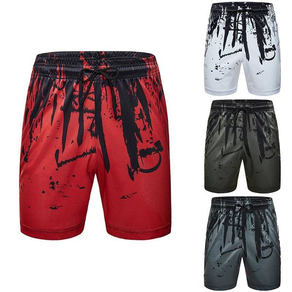 men's shorts fashion breathable sports casual fitness loose pants homewear men beach male sportswear running jogging, White;black
men's shorts fashion breathable sports casual fitness loose pants homewear men beach male sportswear running jogging, White;black