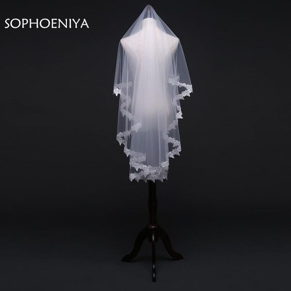 bridal veils fashion 1 meter ivory lace edge short veil 2021 wedding accessories velo de novia veu noiva longo voile mariage, Black
bridal veils fashion 1 meter ivory lace edge short veil 2021 wedding accessories velo de novia veu noiva longo voile mariage, Black