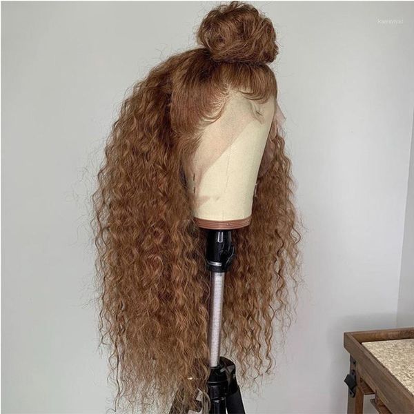 loose curly light brown human hair lace front wigs for black women brazilian remy 360 with baby1, Black;brown
loose curly light brown human hair lace front wigs for black women brazilian remy 360 with baby1, Black;brown