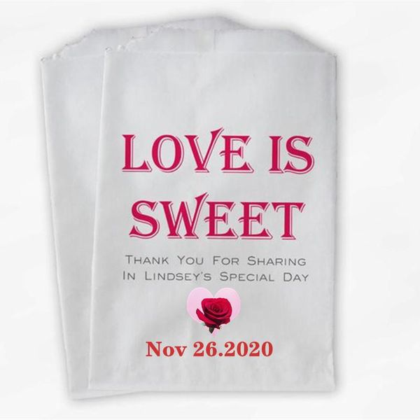 gift wrap custom love is sweet candy buffet treat bags - personalized bridal shower favor in fuchsia and gray paper
gift wrap custom love is sweet candy buffet treat bags - personalized bridal shower favor in fuchsia and gray paper