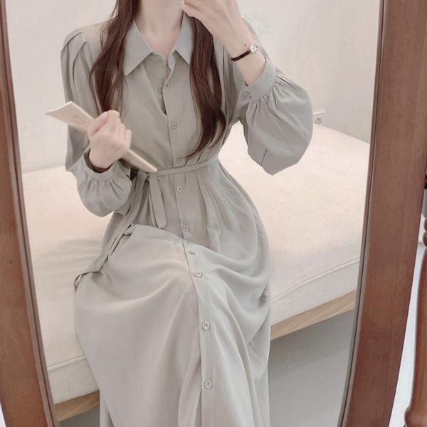 spring girls dress women cotton long sleeve dresses female vintage party boho robe femme vestido autumn winter casual, Black;gray
spring girls dress women cotton long sleeve dresses female vintage party boho robe femme vestido autumn winter casual, Black;gray