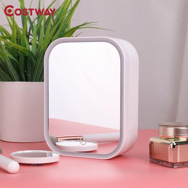 compact mirrors led makeup mirror cosmetic portable storage box single side tablebathroom bedroom travel for women
compact mirrors led makeup mirror cosmetic portable storage box single side tablebathroom bedroom travel for women