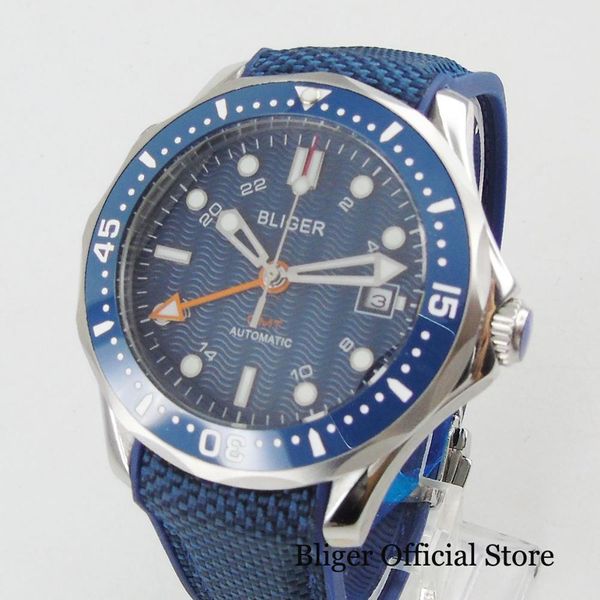 lightning brand sports style gmt function mechanical gentlemen clock saffier crystal date indicator rubber tape ceramic bezel, Slivery;brown
lightning brand sports style gmt function mechanical gentlemen clock saffier crystal date indicator rubber tape ceramic bezel, Slivery;brown