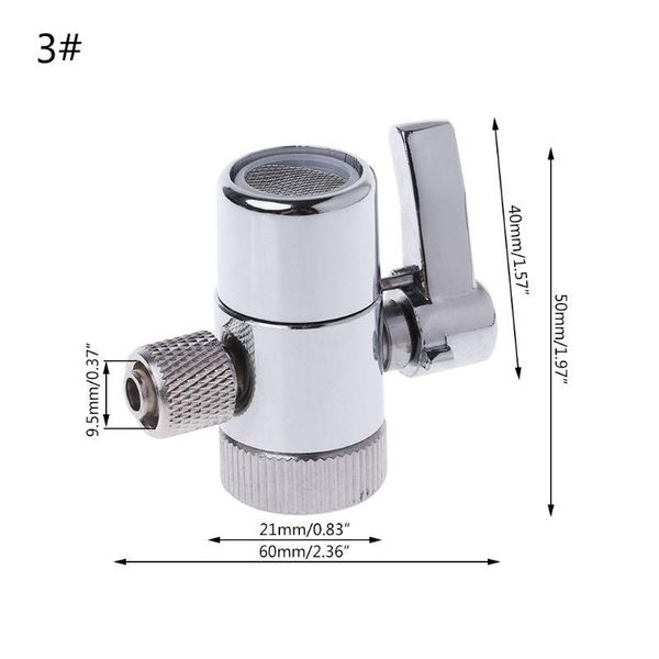 kitchen faucets water filter faucet diverter valve ro system 1/4\" 2.5/8\" 3/8\" tube connector
kitchen faucets water filter faucet diverter valve ro system 1/4\" 2.5/8\" 3/8\" tube connector