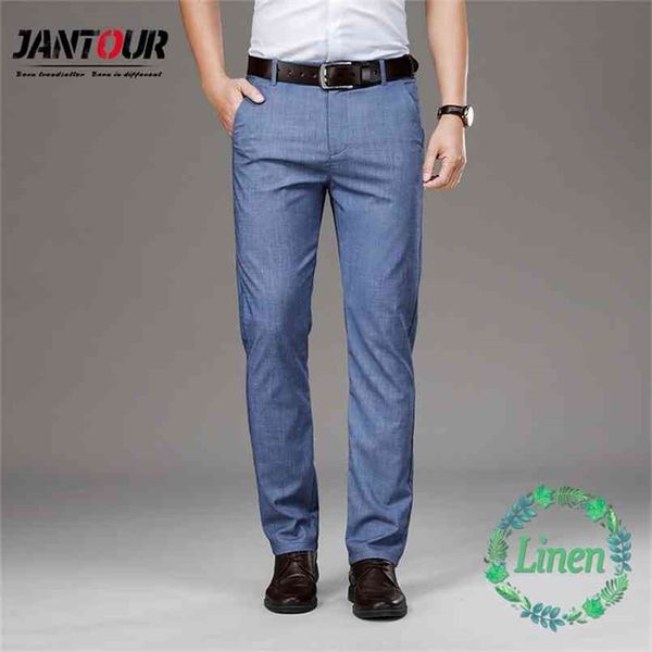 summer high waist linen men's pants loose thin breathable work wide legs classic business blue trausers male large size 35 40 42 210810, Black
summer high waist linen men's pants loose thin breathable work wide legs classic business blue trausers male large size 35 40 42 210810, Black