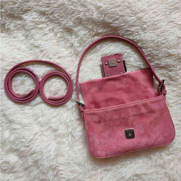 nxy evening bags pink magic stick bag mini portable messenger women's vintage armpit 220211
nxy evening bags pink magic stick bag mini portable messenger women's vintage armpit 220211