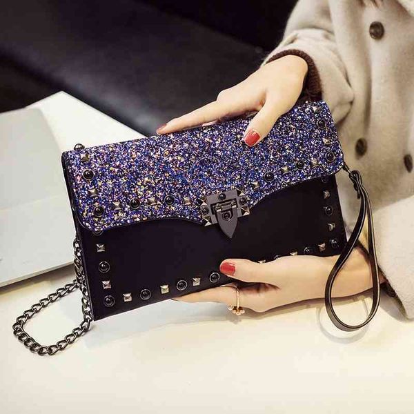 hbp designer brand women's bag leather fashion casual rivet glittering messenger wallet chain shoulder clutch purse female wholesale
hbp designer brand women's bag leather fashion casual rivet glittering messenger wallet chain shoulder clutch purse female wholesale
