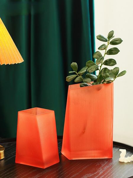 vases nordic light luxury creative simple orange glass vase transparent aquatic flowers net red living room decoration
vases nordic light luxury creative simple orange glass vase transparent aquatic flowers net red living room decoration