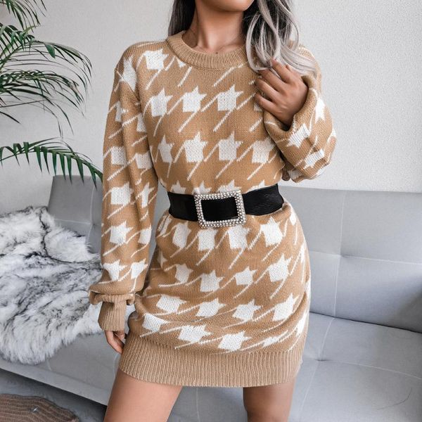 casual dresses y2k sweater dress womens o-neck long sleeve loose chunky knitted pullover jumper vestido de mujer party, Black;gray
casual dresses y2k sweater dress womens o-neck long sleeve loose chunky knitted pullover jumper vestido de mujer party, Black;gray