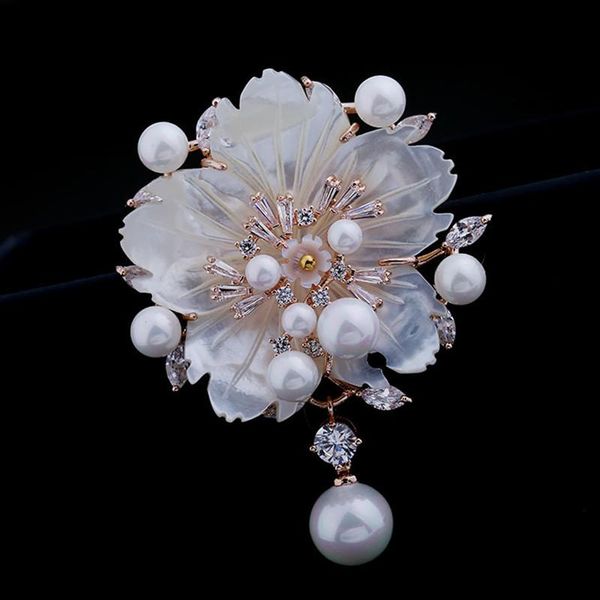 pins, brooches natural shell flower for women suits accesorios mujer, imitation pearl brooch pins crystal fashionable costume jewelry, Gray
pins, brooches natural shell flower for women suits accesorios mujer, imitation pearl brooch pins crystal fashionable costume jewelry, Gray