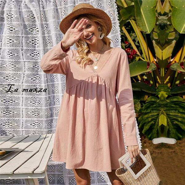 casual dresses women clothes backless lace bohemian dress for 2021 autumn long sleeve woman, Black;gray
casual dresses women clothes backless lace bohemian dress for 2021 autumn long sleeve woman, Black;gray