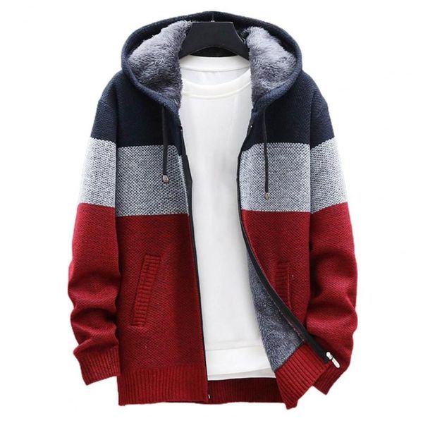 men's jackets men coat long sleeve loose color block knitted cardigan sweater hooded stylish coats male autumn winter, Black;brown
men's jackets men coat long sleeve loose color block knitted cardigan sweater hooded stylish coats male autumn winter, Black;brown