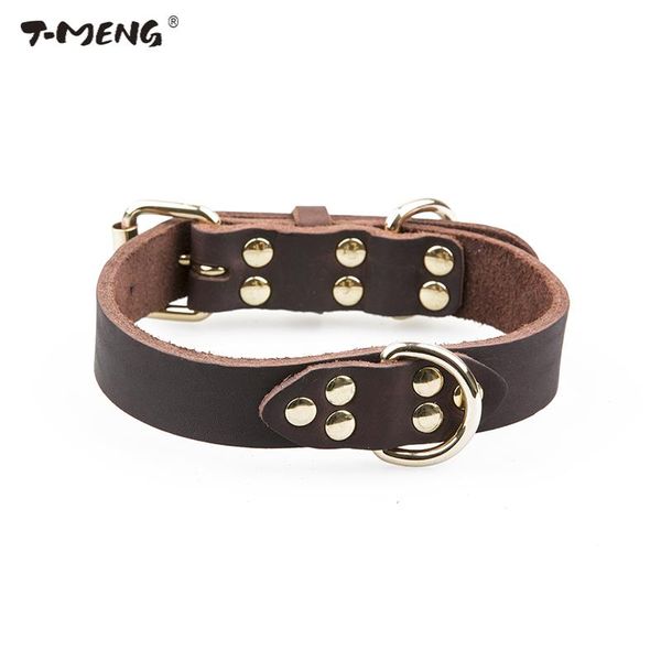 classic collar for dogs quality genuine leather pet belt s/m/l size width 2.4cm two traning metal d buckles accessories dog collars & leashe
classic collar for dogs quality genuine leather pet belt s/m/l size width 2.4cm two traning metal d buckles accessories dog collars & leashe