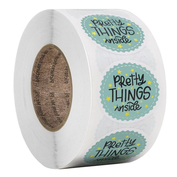 window stickers 2.5cm 500pcs/roll pretty things inside seal labels gift packaging wedding birthday stationery sticker
window stickers 2.5cm 500pcs/roll pretty things inside seal labels gift packaging wedding birthday stationery sticker