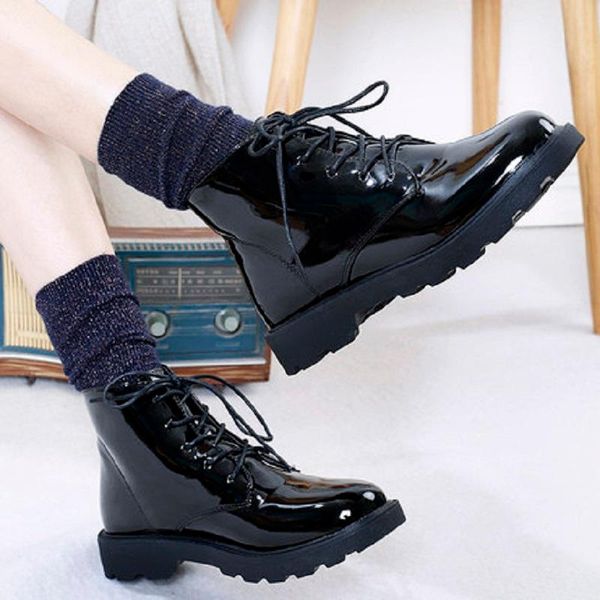 boots 2021 autumn and winter women's fashion round head with thick wild non-slip shoes, Black
boots 2021 autumn and winter women's fashion round head with thick wild non-slip shoes, Black