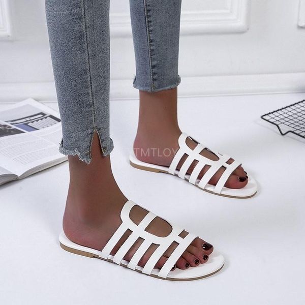 handmade lazy slippers women summer outdoor flat bottom fashion 2021 leather sandals ins zapatillas mujer casa, Black
handmade lazy slippers women summer outdoor flat bottom fashion 2021 leather sandals ins zapatillas mujer casa, Black