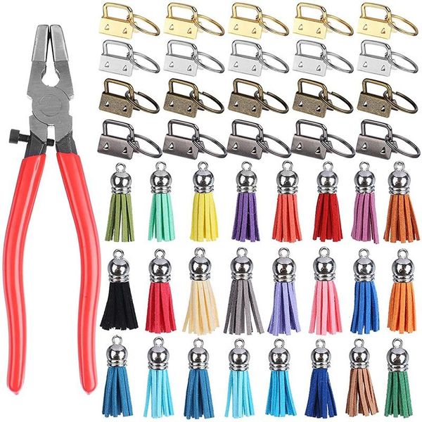 hooks & rails key fob hardware set, 20 pcs with pliers and keychain tassel for wristlet lanyard
hooks & rails key fob hardware set, 20 pcs with pliers and keychain tassel for wristlet lanyard