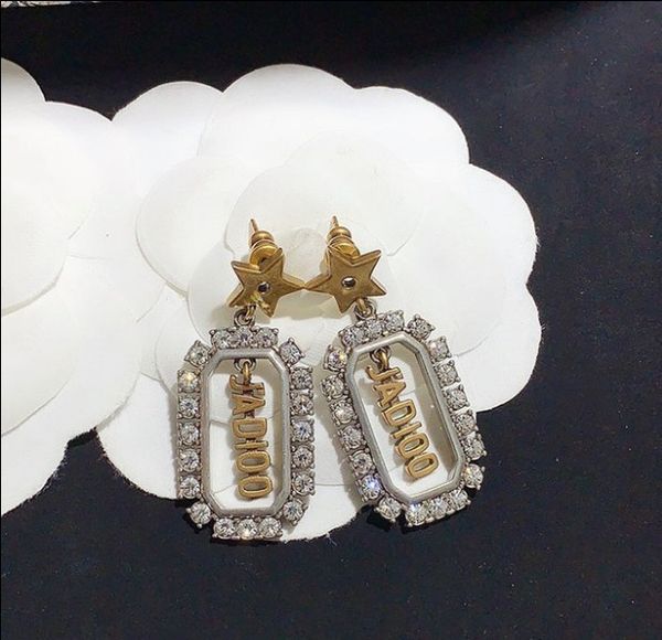 d home classic pearl earrings female letter full diamond earrings silver needle anti allergy, Golden
d home classic pearl earrings female letter full diamond earrings silver needle anti allergy, Golden