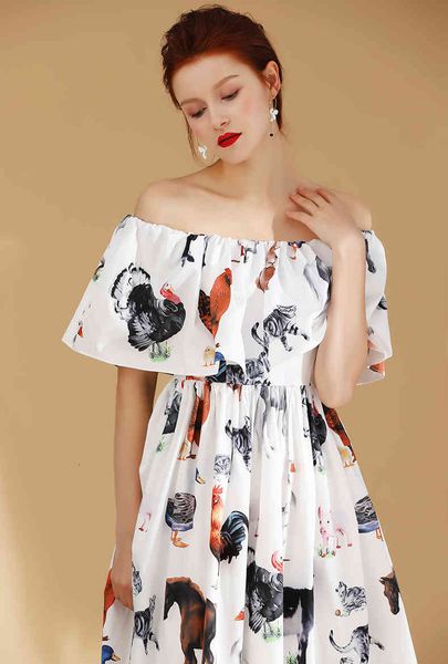 a line fashion runway summer women's off shoulder cloak sleeves animal print vacation party elegant e, Black;gray
a line fashion runway summer women's off shoulder cloak sleeves animal print vacation party elegant e, Black;gray