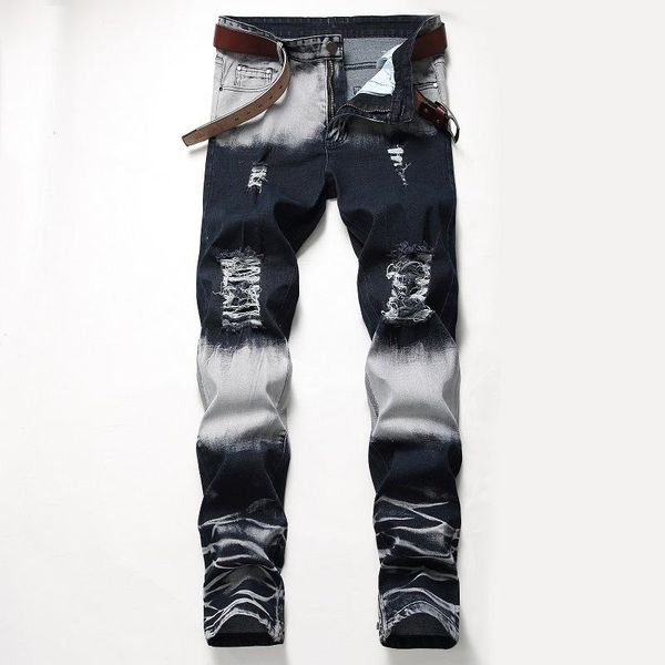 arrival men's sweatpants hole jeans pants casual spring autumn male ripped skinny trousers slim biker outwears rq0z, Blue
arrival men's sweatpants hole jeans pants casual spring autumn male ripped skinny trousers slim biker outwears rq0z, Blue