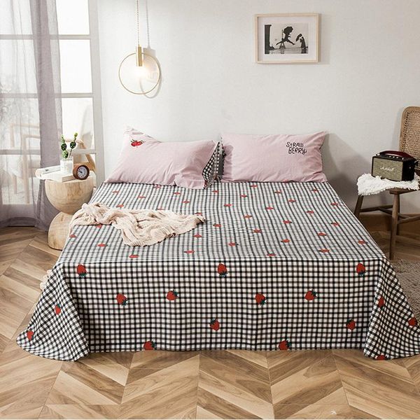 sheets & sets 100% cotton strawberry print flat sheet for children adults single double bed bedsheets (no case) xf743-6
sheets & sets 100% cotton strawberry print flat sheet for children adults single double bed bedsheets (no case) xf743-6
