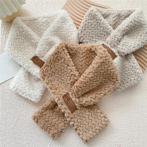 scarves women winter faux fur fleece scarf lady cross bib solid warm plush collar female neck outdoor kawaii accessories, Blue;gray
scarves women winter faux fur fleece scarf lady cross bib solid warm plush collar female neck outdoor kawaii accessories, Blue;gray