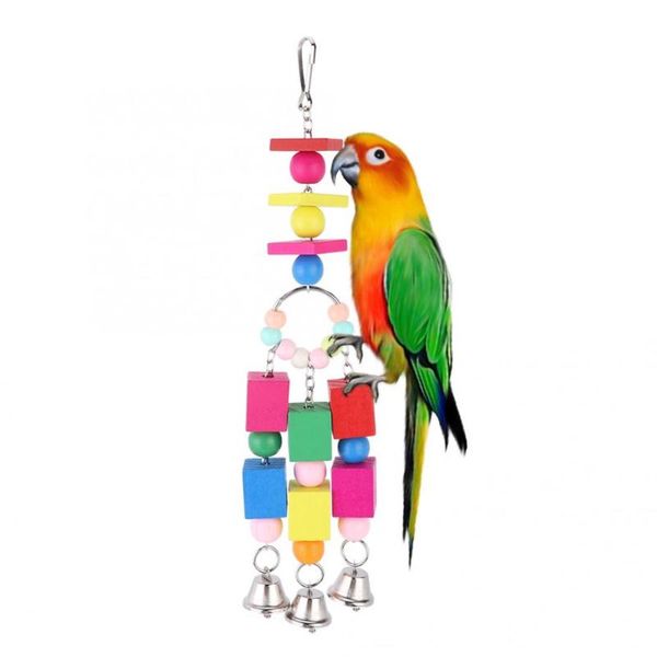 other bird supplies toys wooden colorful string square blocks bell cage stand parrot hanging toy pet birds bite chewing
other bird supplies toys wooden colorful string square blocks bell cage stand parrot hanging toy pet birds bite chewing
