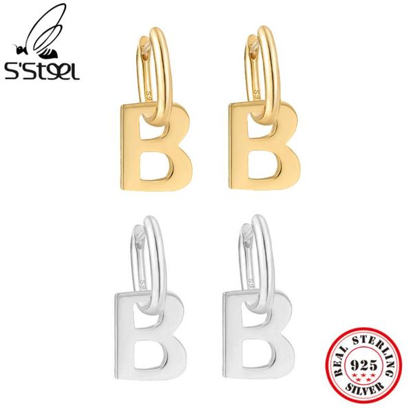 hoop & huggie s'steel b word exaggerated design 925 sterling silver geometry hoops earrings for women's personalized wedding fine, Golden;silver
hoop & huggie s'steel b word exaggerated design 925 sterling silver geometry hoops earrings for women's personalized wedding fine, Golden;silver