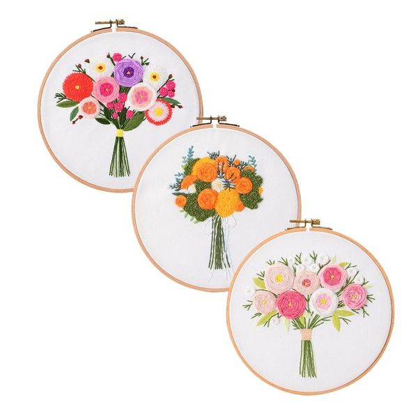other arts and crafts embroidery starters kit with pattern for beginners, 3 pack cross stitch kits, hoops, needlepoint
other arts and crafts embroidery starters kit with pattern for beginners, 3 pack cross stitch kits, hoops, needlepoint