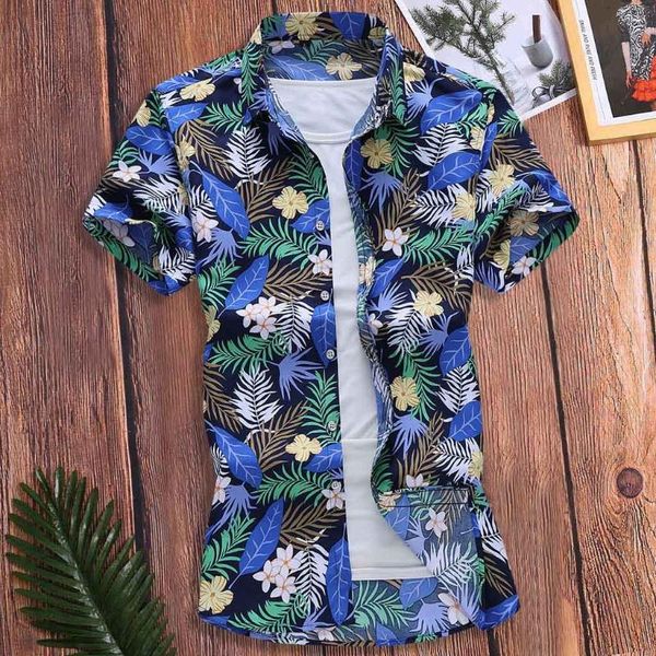 men's casual shirts 2021 summer men short sleeve shirt hawaii floral clothes asia size beach plus 6, White;black
men's casual shirts 2021 summer men short sleeve shirt hawaii floral clothes asia size beach plus 6, White;black