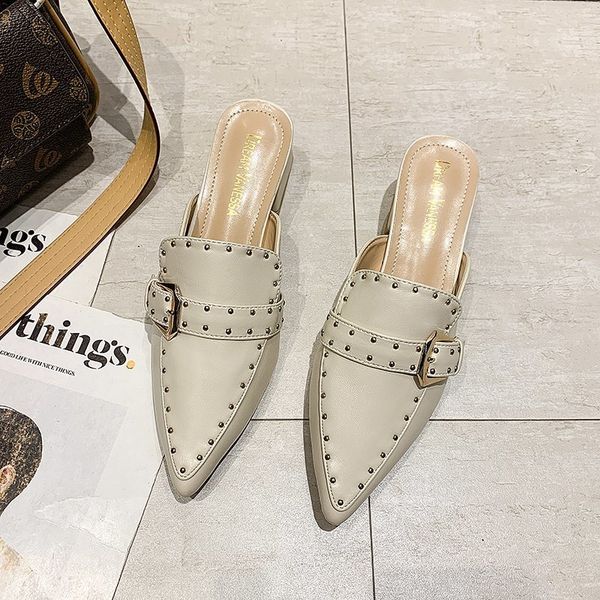 sandals mules shoes women slippers woman point toe summer flip flops fashion luxury slides rivet pantuflas mujer nkm5, Black
sandals mules shoes women slippers woman point toe summer flip flops fashion luxury slides rivet pantuflas mujer nkm5, Black