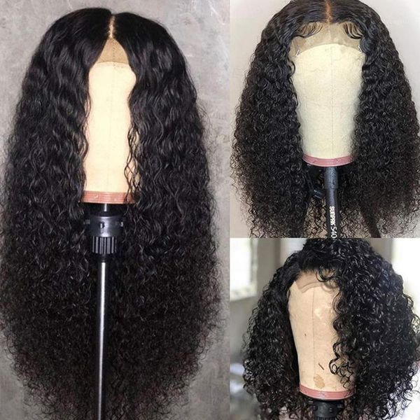 deep wave lace wig 180 density long front frontal human hair wigs with baby short closure 4x41, Black;brown
deep wave lace wig 180 density long front frontal human hair wigs with baby short closure 4x41, Black;brown