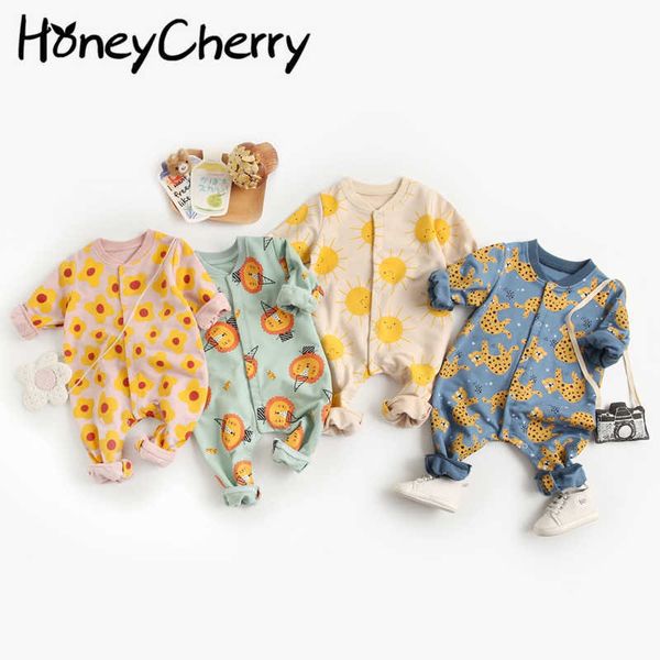 spring and autumn cartoon long-sleeved romper baby climbing clothes baby romper baby clothes born animal romper 210701, Blue
spring and autumn cartoon long-sleeved romper baby climbing clothes baby romper baby clothes born animal romper 210701, Blue