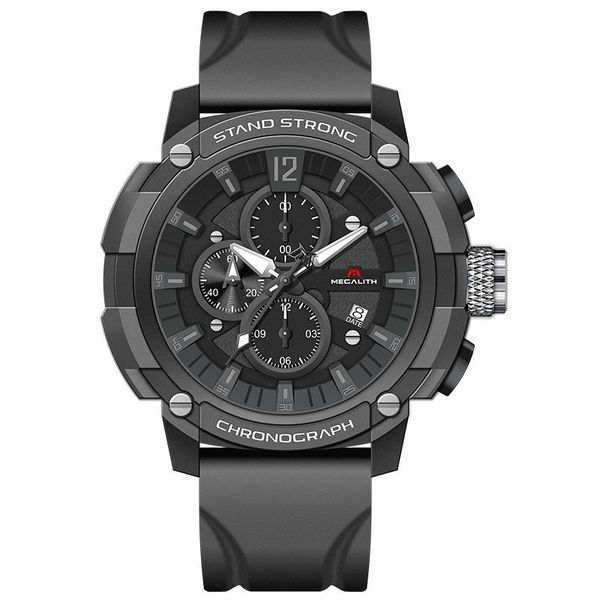 wristwatches megalith men sports watches analog chronograph quartz 3atm waterproof military watch man clock reloj hombre 8231, Slivery;brown
wristwatches megalith men sports watches analog chronograph quartz 3atm waterproof military watch man clock reloj hombre 8231, Slivery;brown