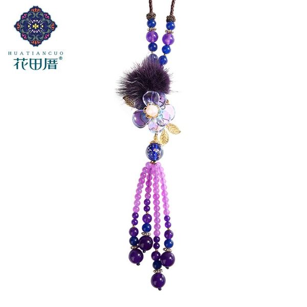 pendant necklaces bohemia handmade lampwork flower hairball tassel necklace for women jewelry beads cl-18107, Silver
pendant necklaces bohemia handmade lampwork flower hairball tassel necklace for women jewelry beads cl-18107, Silver
