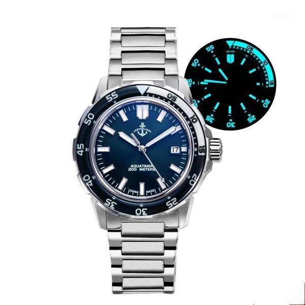 wristwatches hurodland diving men watch automatic luminous stainless steel pt500 bracelet rotating bezel 200 meters waterproof, Slivery;brown
wristwatches hurodland diving men watch automatic luminous stainless steel pt500 bracelet rotating bezel 200 meters waterproof, Slivery;brown