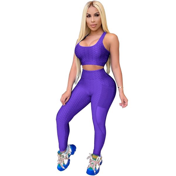 set solid crop tanks sheath women tracksuits elastic full length pants two piece summer tracksuit casual sportswear outfit, Gray
set solid crop tanks sheath women tracksuits elastic full length pants two piece summer tracksuit casual sportswear outfit, Gray