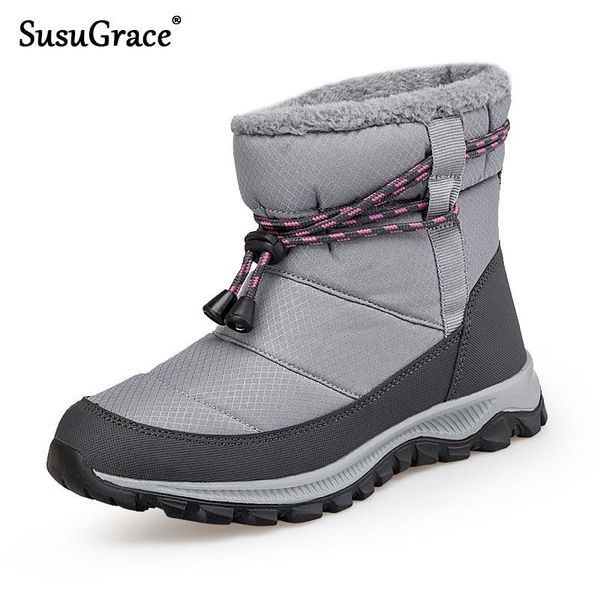 boots susugrace plush women winter warm casual high-shoes for female outdoor lightweight non-slip snow plus size 42, Black
boots susugrace plush women winter warm casual high-shoes for female outdoor lightweight non-slip snow plus size 42, Black