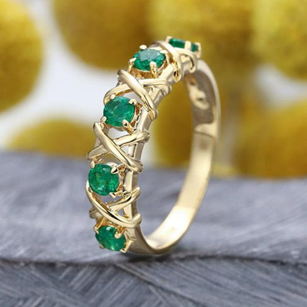 wedding rings ring for women luxury intertwine hollowed out green zircon light yellow gold color fashion jewelry gifts kbr302, Slivery;golden
wedding rings ring for women luxury intertwine hollowed out green zircon light yellow gold color fashion jewelry gifts kbr302, Slivery;golden