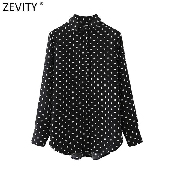 women polka dots print casual black smock blouse office lady single breasted chiffon shirt chic blusas ls7613 210416, White;black
women polka dots print casual black smock blouse office lady single breasted chiffon shirt chic blusas ls7613 210416, White;black