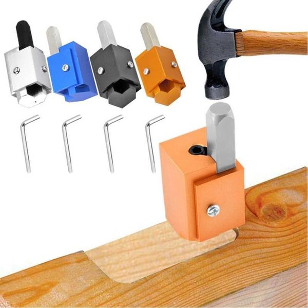 professional hand tool sets right angle punch chisel woodworking tools wood carving corner square hinge punching