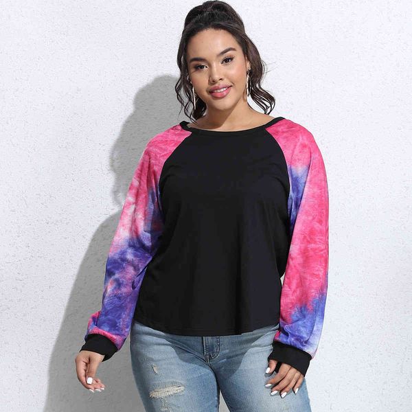 plus size dresses hy30185_ bla# fat mm tie dye splicing large t-shirt loose and slim casual wear
plus size dresses hy30185_ bla# fat mm tie dye splicing large t-shirt loose and slim casual wear