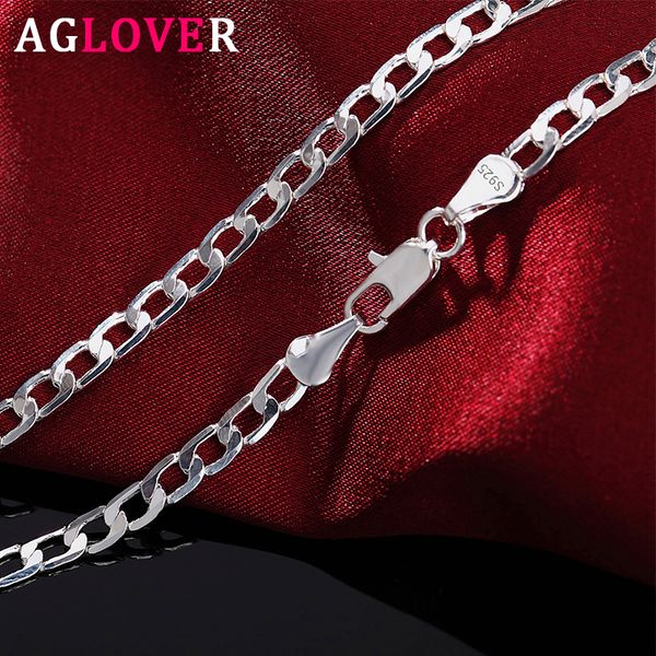 925 sterling silver 16/18/20/22/24/26/28/30 inches 4mm side chain necklace for women men fashion wedding jewelry gifts
925 sterling silver 16/18/20/22/24/26/28/30 inches 4mm side chain necklace for women men fashion wedding jewelry gifts